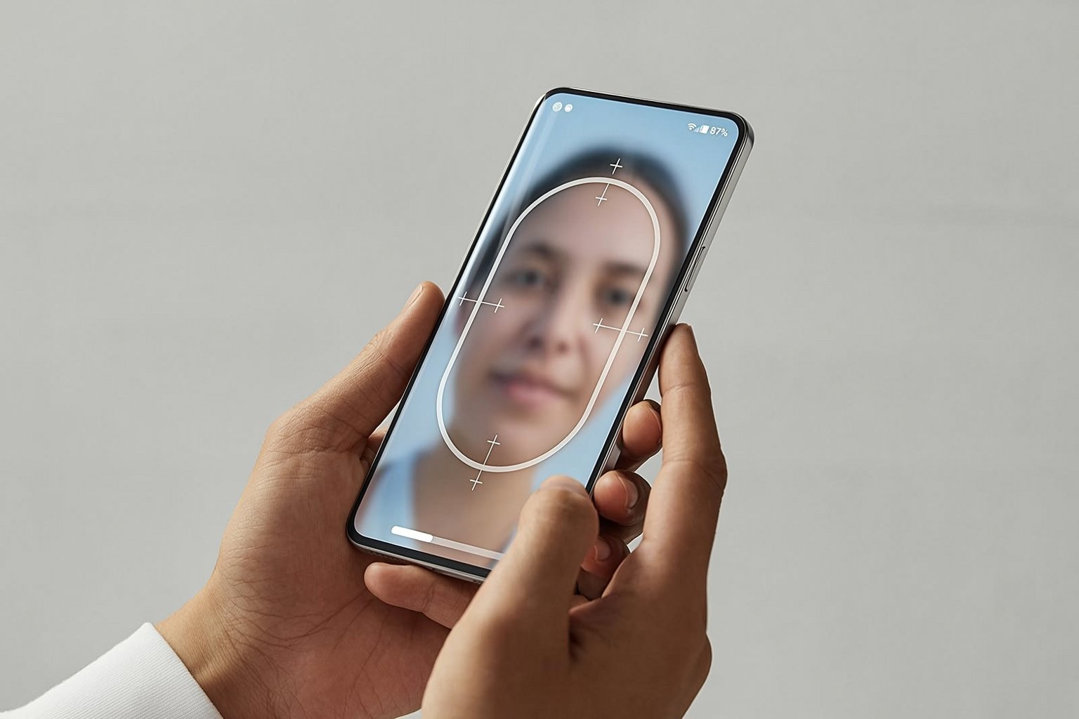 RuID biometrikasi o’tkazilayotganda yuzning to’g’ri holati va yoritishi